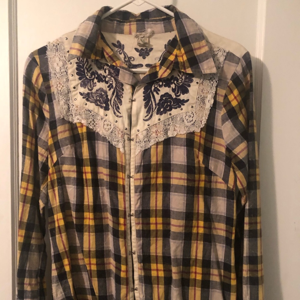Fun Multi print/design/detail shirt